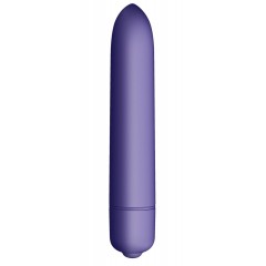 Фиолетовая вибропуля Berri Licious - 9 см.